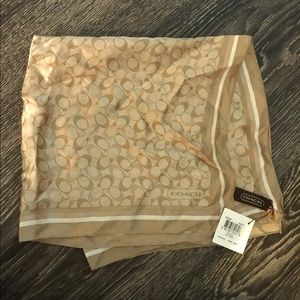 Coach Silk Handkerchief